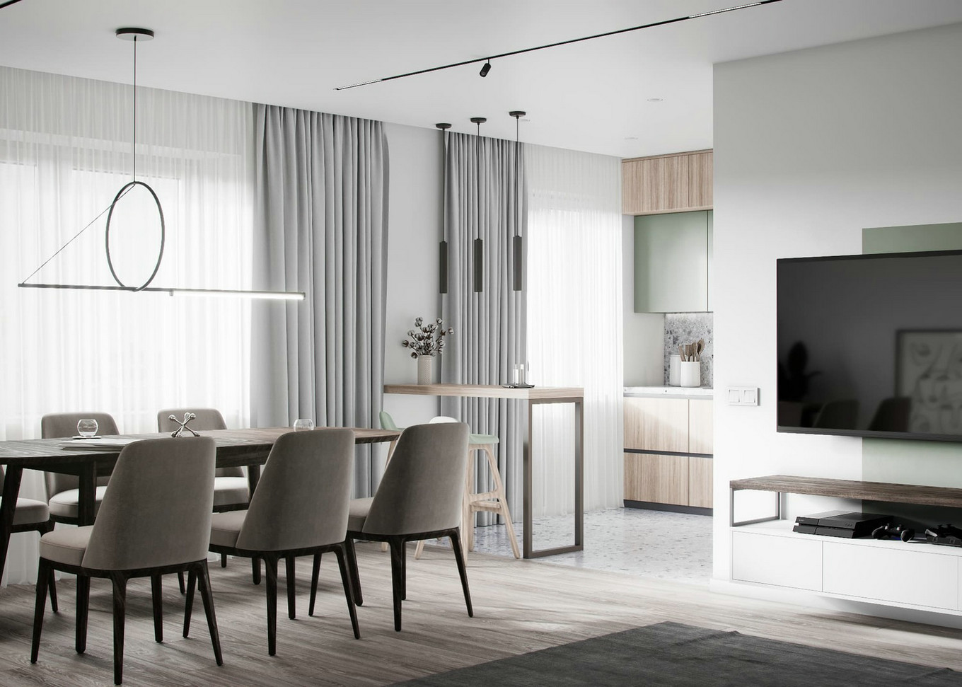 北欧风居所，打造文艺生活气息-2