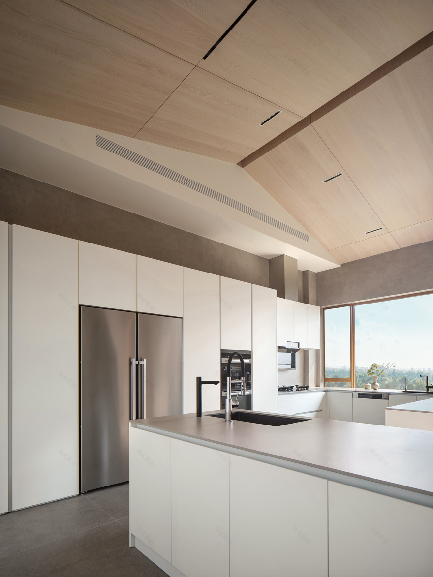 余颢凌新作|成都麓湖 330㎡ 大平层,书写温润与优雅-64