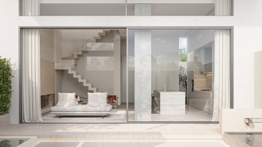 静谧中的留白丨中国广州丨舍下设计-3