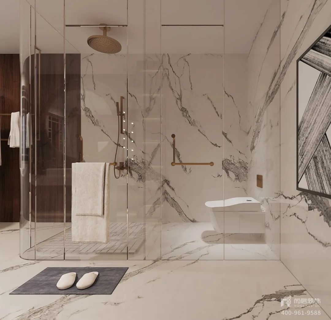 尚层装饰 | 张永吉 | 深色系空间设计，细节展现生活品质-32