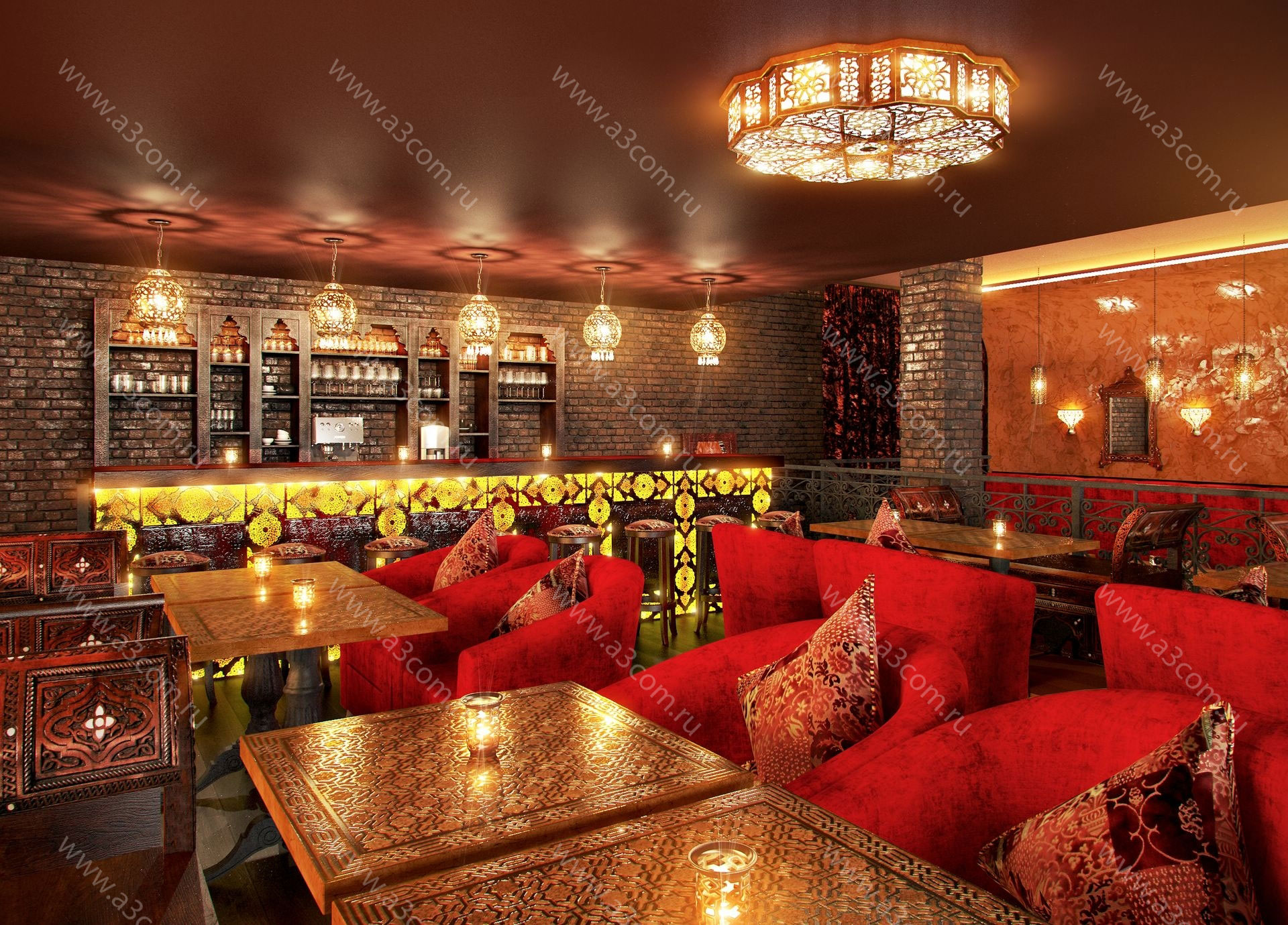 餐厅“Мантра”丨俄罗斯莫斯科-0