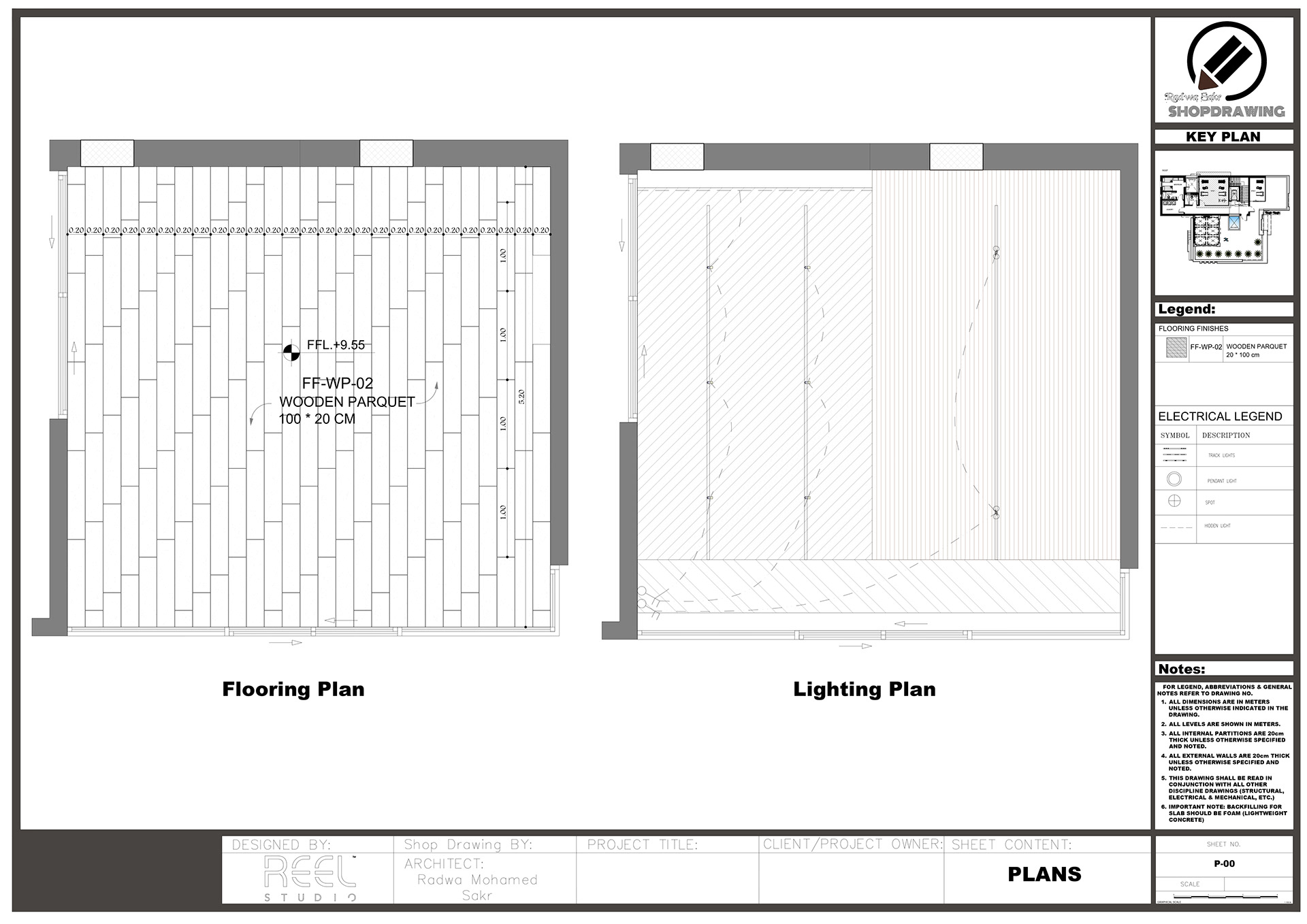 Shop Drawing For GYM-6