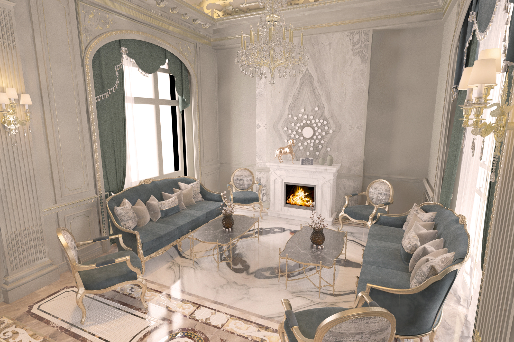 Classic Villa Interior-0