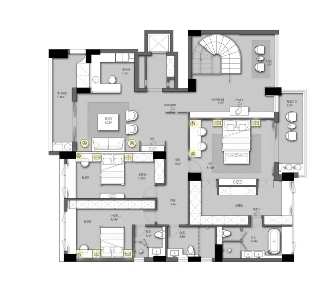 摩登法式浪漫 · 现代主义的完美生活诠释丨一度经纬-8