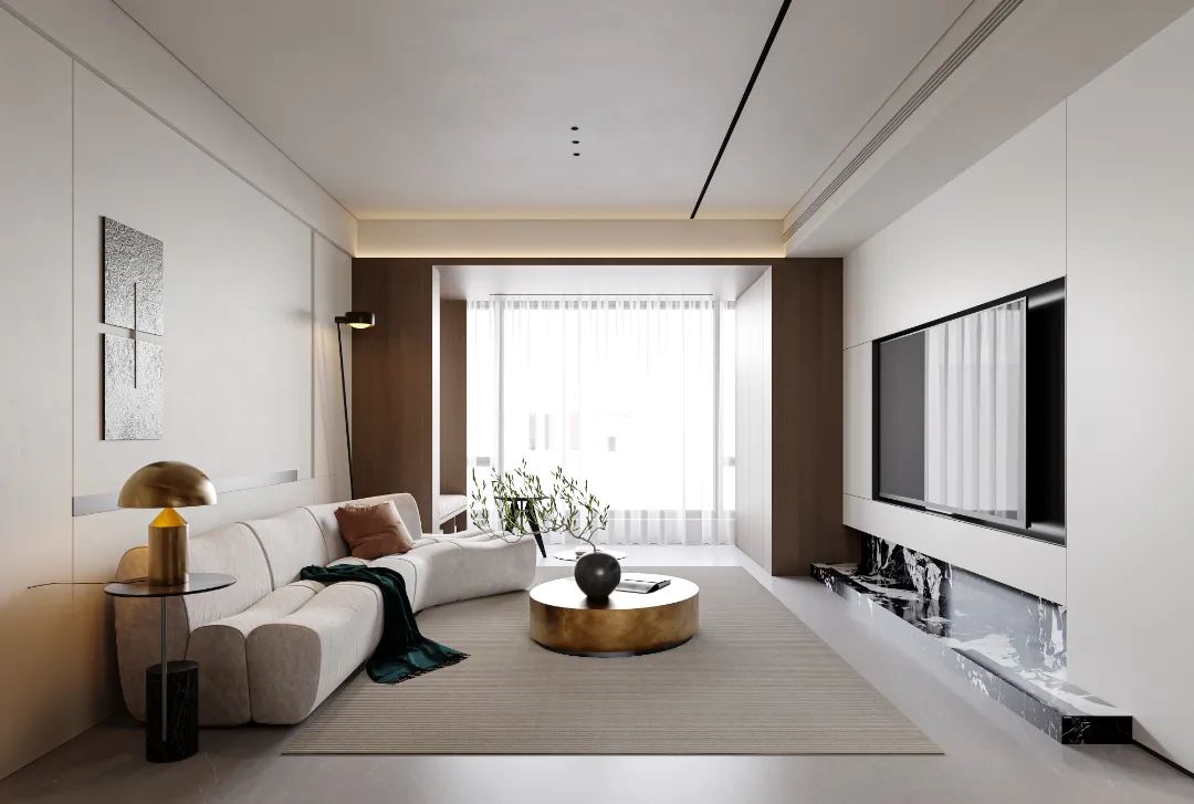 筑物设计｜128m²刚好装得下全世界的松弛，像走在都市里的“满足”-34