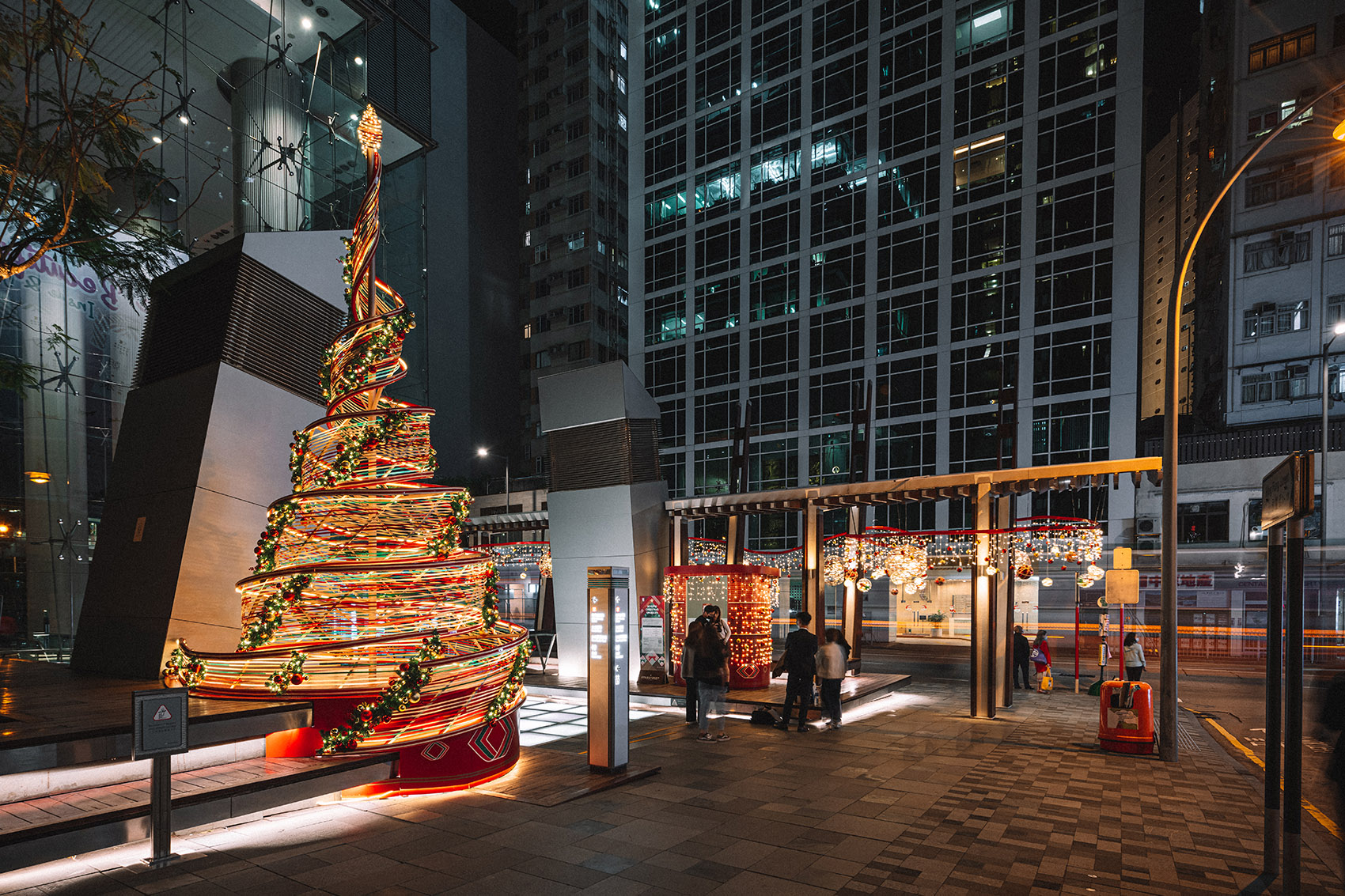 星街小区藤片圣诞装置丨中国香港丨AaaM Architects-86