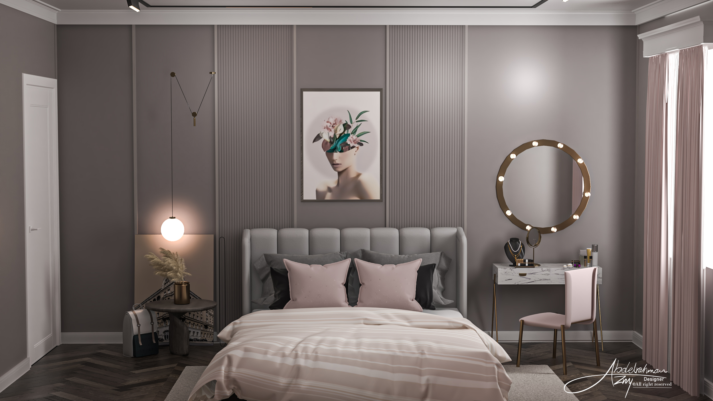 沙特阿拉伯某住宅室内设计丨Abdelrahman Azmy-18