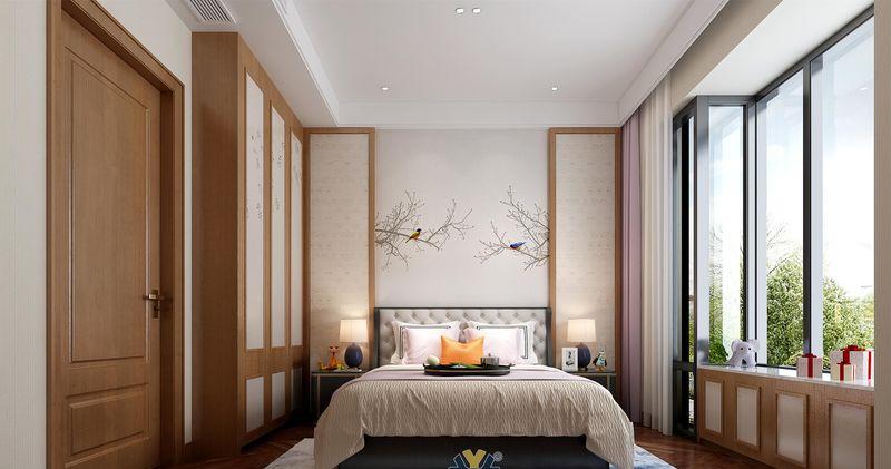 东莞高尔夫别墅新中式设计-12