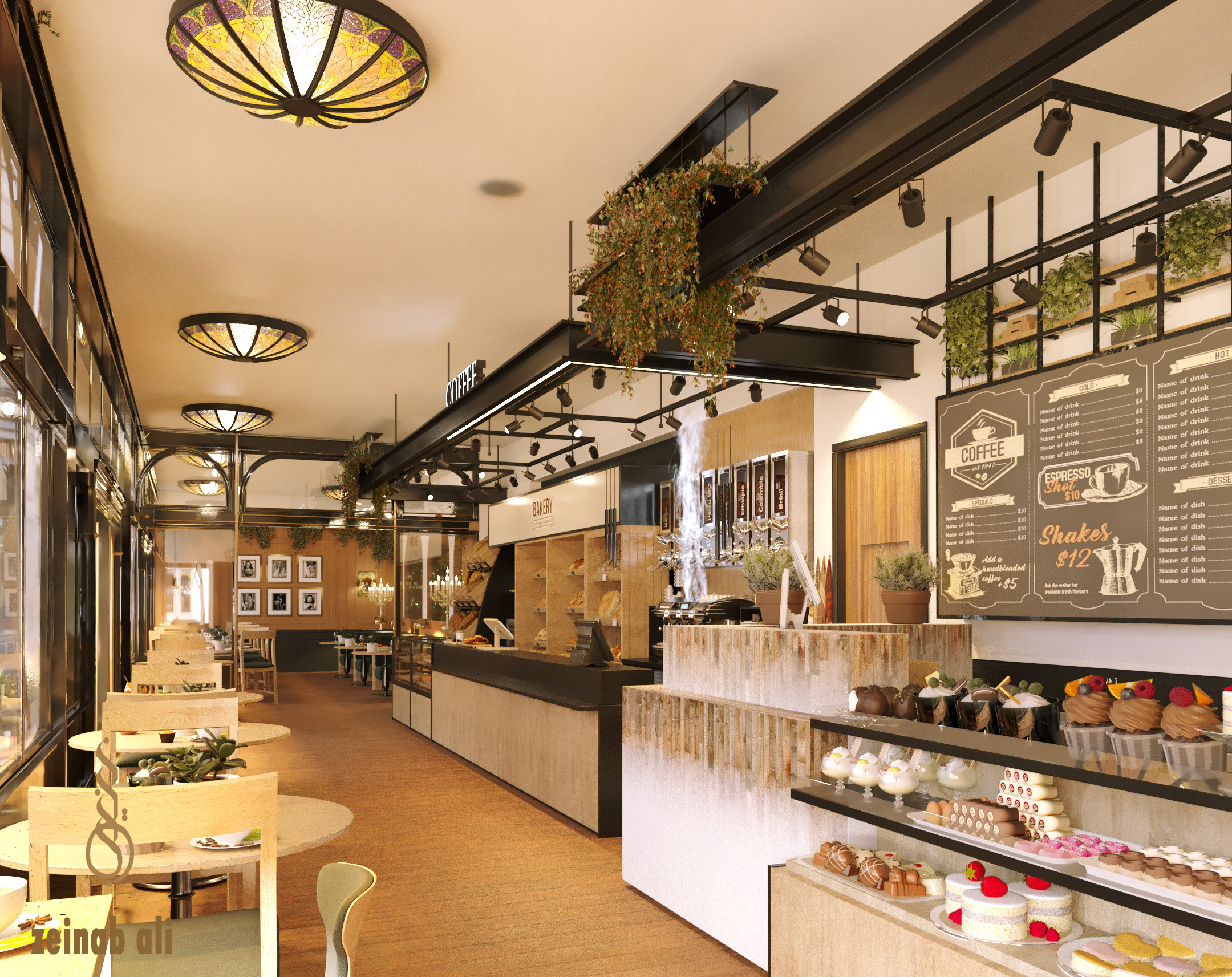 Breakfast and sweets shop-1