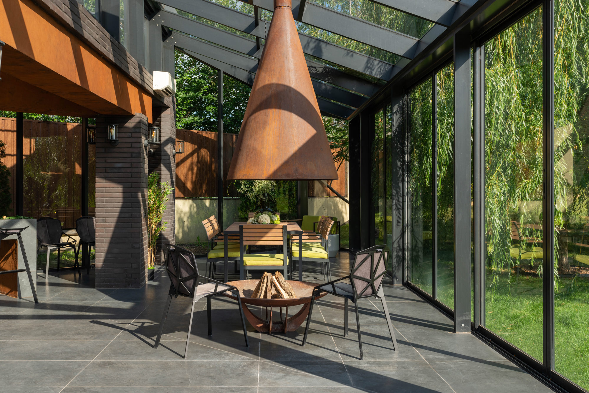 带有烧烤设施的亭子丨俄罗斯丨INSIGHT ADB-0