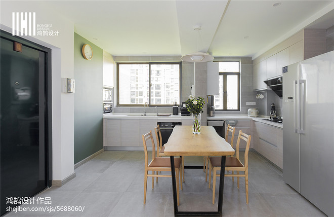 25万元三居130平米装修案例·效果图  ◤序·簡◢130㎡极简风格丨魏盛-16