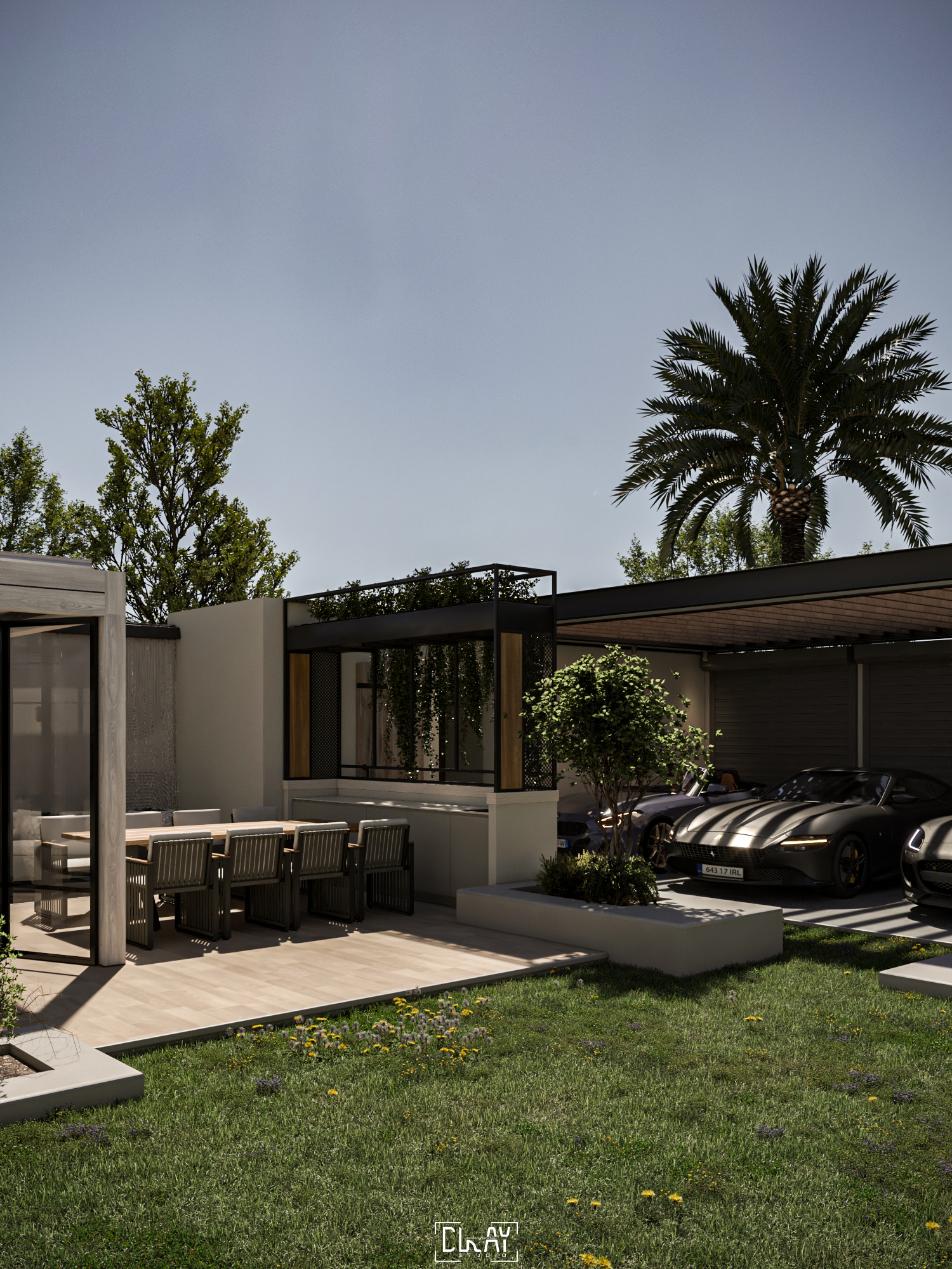 Villa Landscape 住宅建筑外立面设计丨@clay studio-13