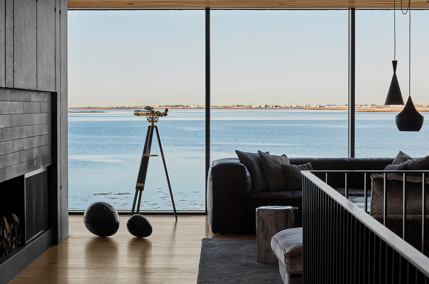 冰岛雷克雅未克七口之家现代住宅设计-10