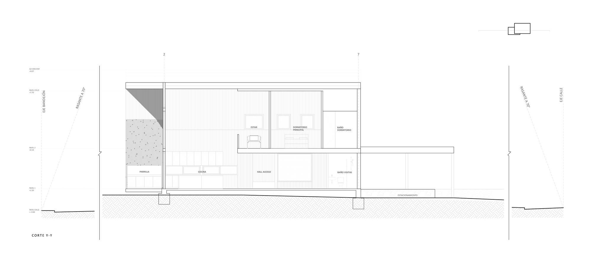 拉蓬蒂利亚住宅丨智利丨M3 Arquitectos-38