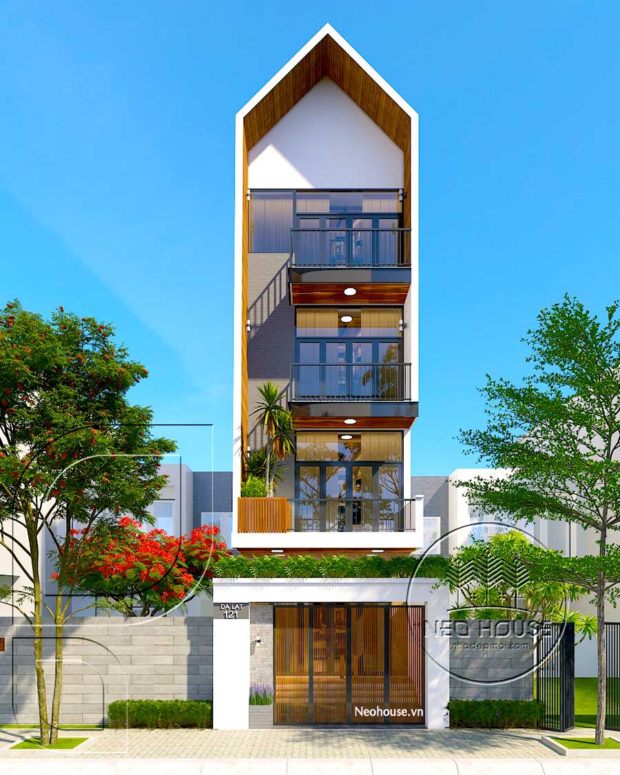 越南 4 层商业办公楼-8