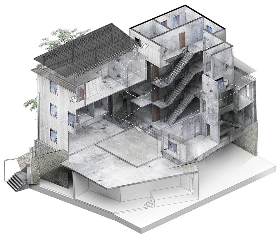桥舍丨中国重庆丨武汉止建筑-52