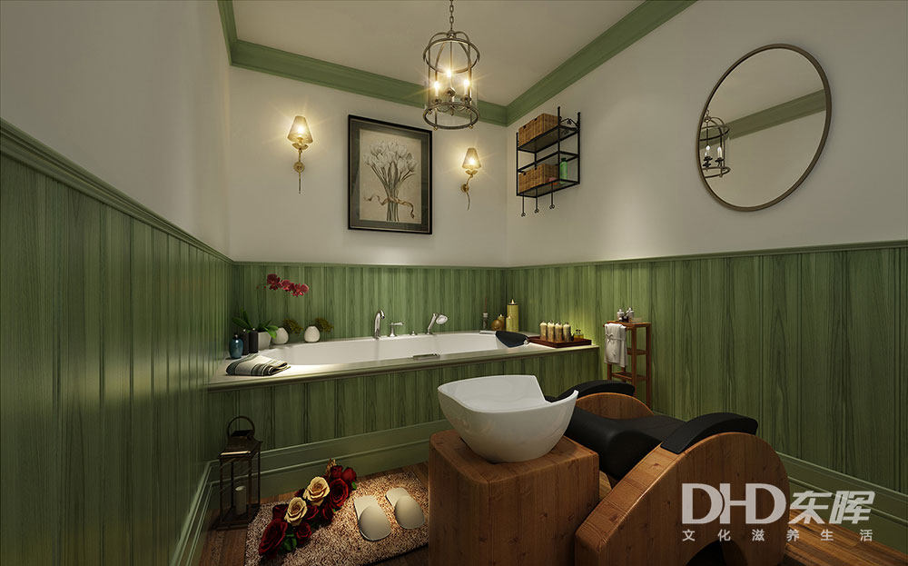 北京格拉斯小镇三期 3012#式田园风格别墅设计案例-8