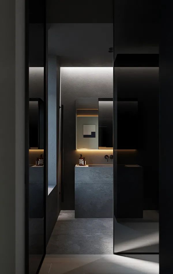 乌克兰基辅 182㎡极简风住宅丨SHOVK Architects-33