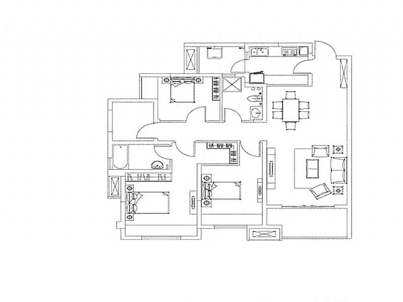 【上海实创装饰】惠南镇富成别墅400平新中式风格老房装修设计-6