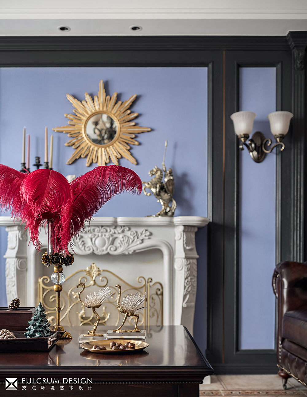 沉醉下的斑斓 · 美式风格三口之家的精彩设计丨支点设计-18