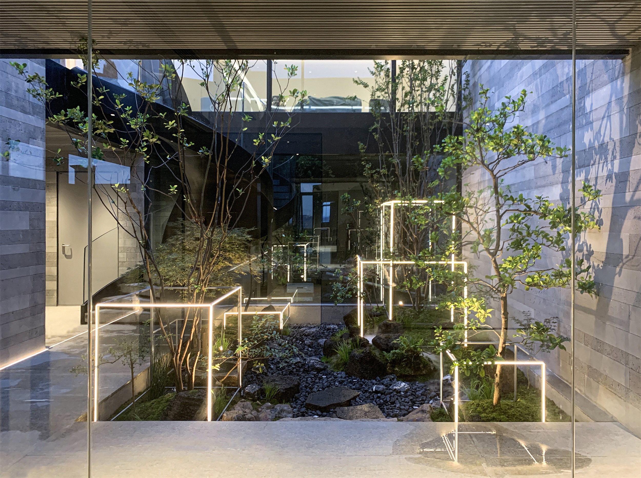 框·井 至岸景观的现代禅意空间-10