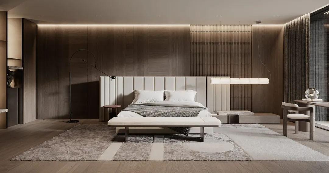 国际软装趋势--900㎡大别墅，豪宅专属永恒大地色-23