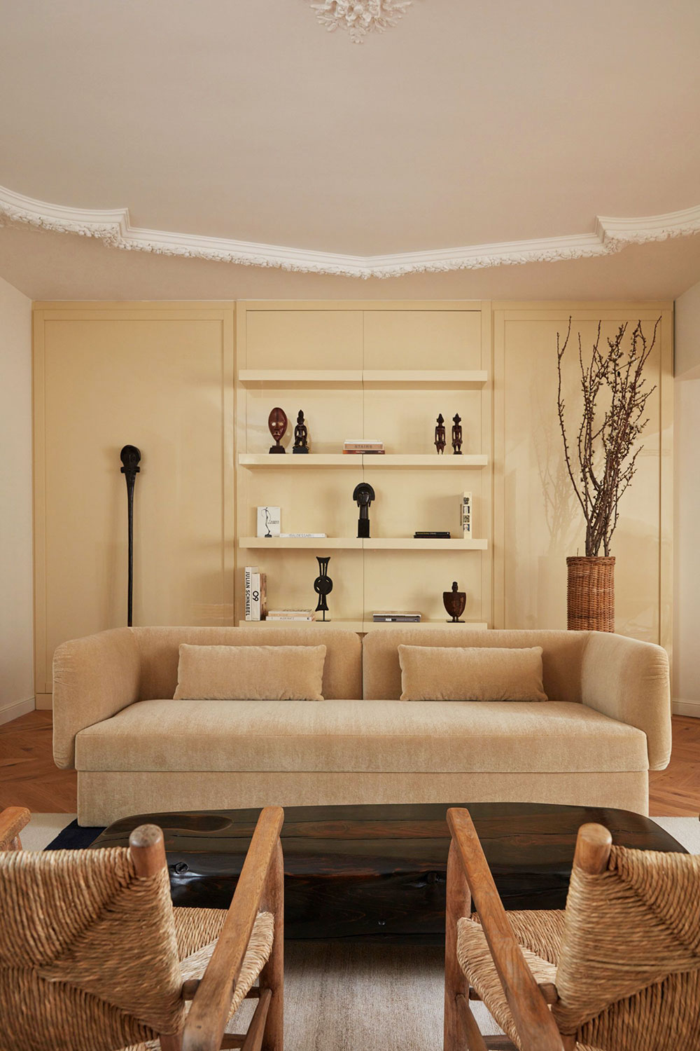 巴黎公寓的柔和优雅-4