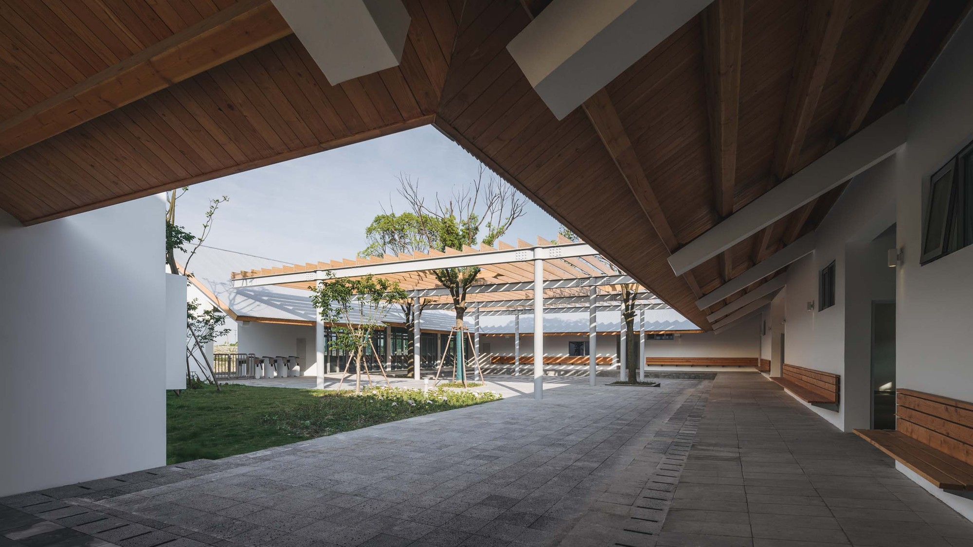 西北游客中心丨中国上海丨Atelier Z+-57