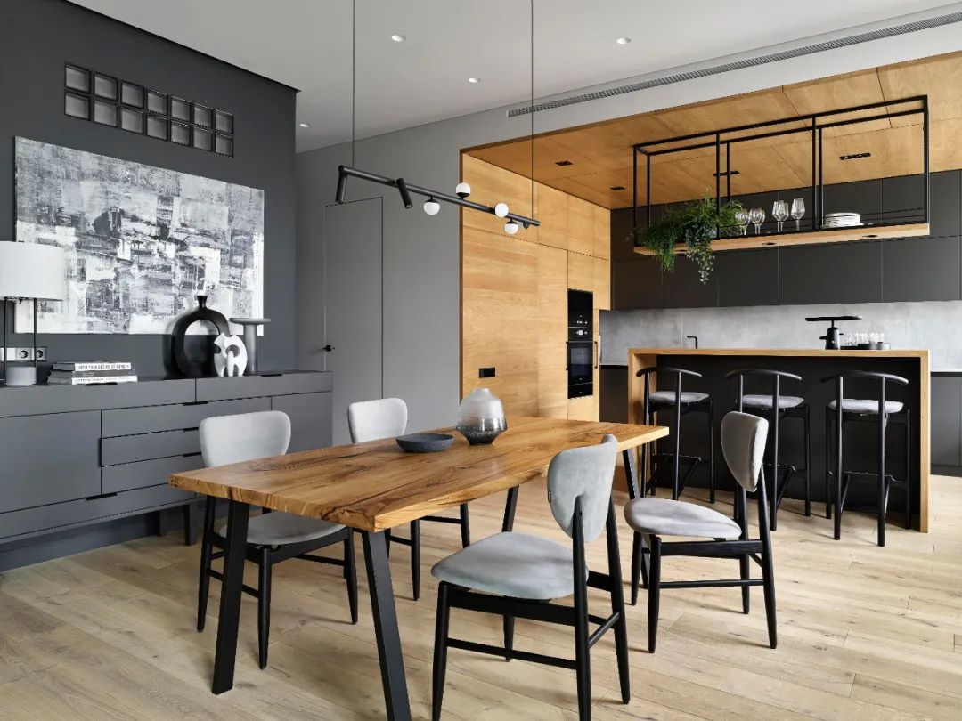 现代 127㎡的四口之家-6