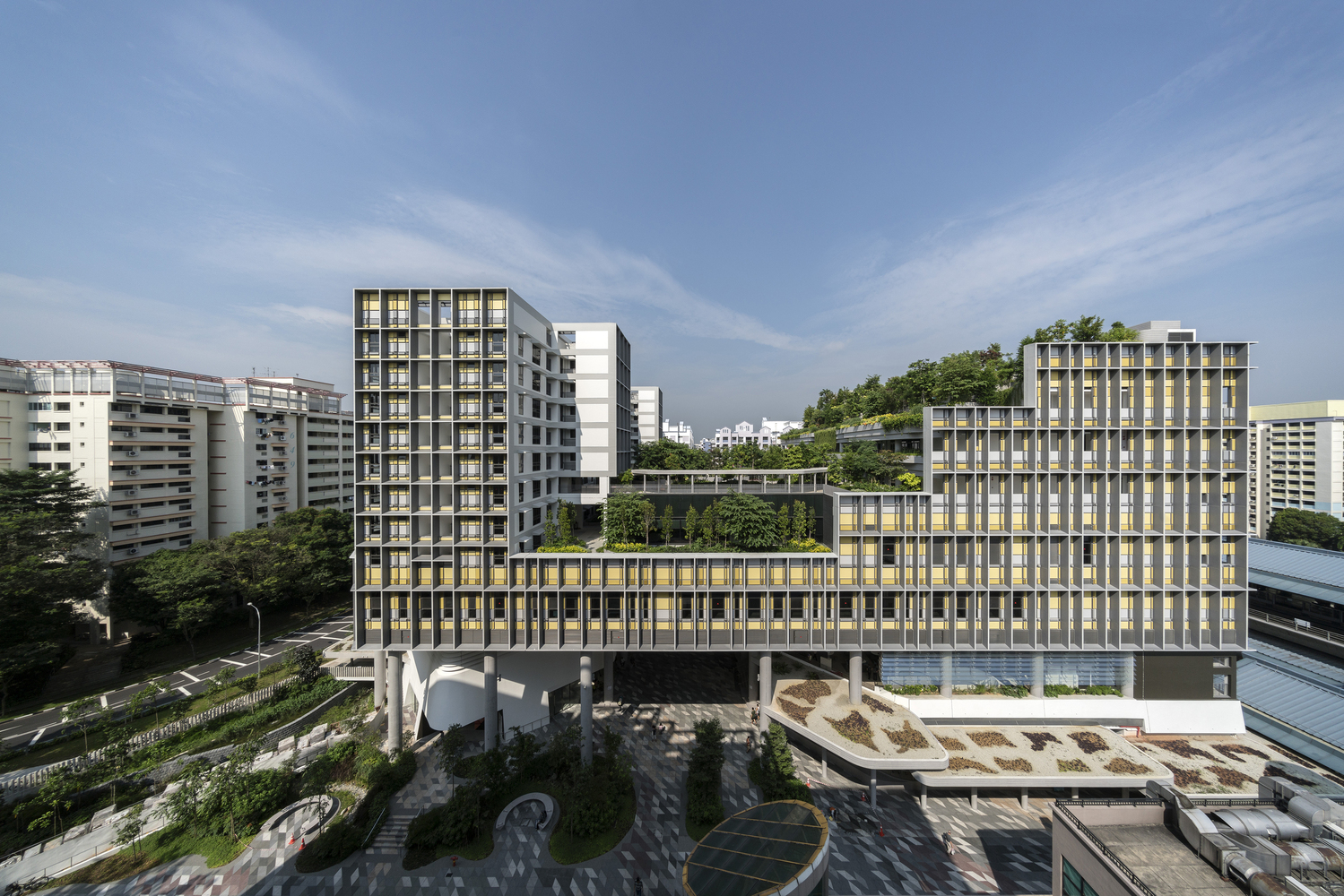新加坡 Kampung Admiralty 一站式垂直社区设计丨WOHA-43