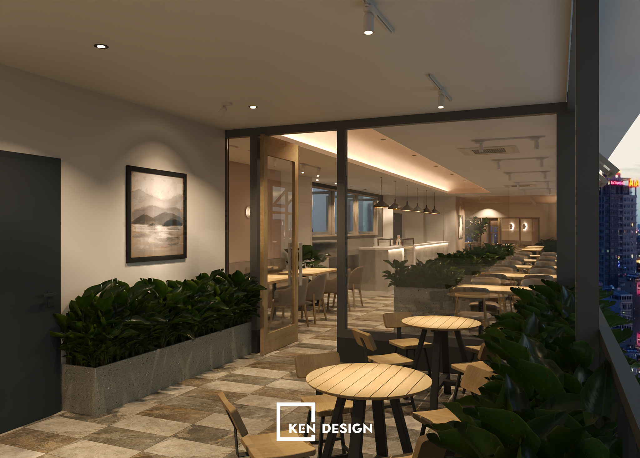 国际TL医院咖啡馆设计丨Ken Design-21