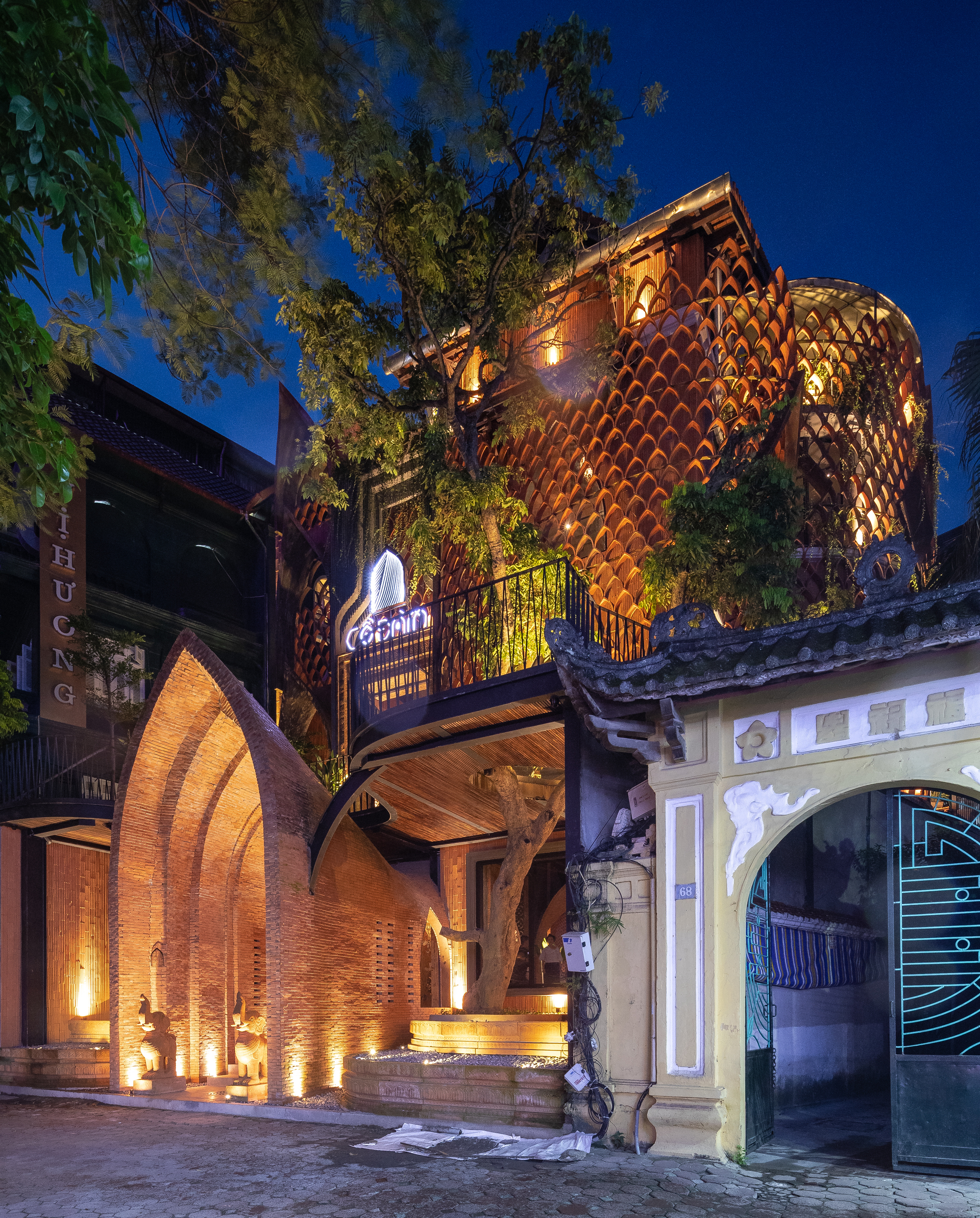 Co Dam Vegetarian Restaurant / Le House-47