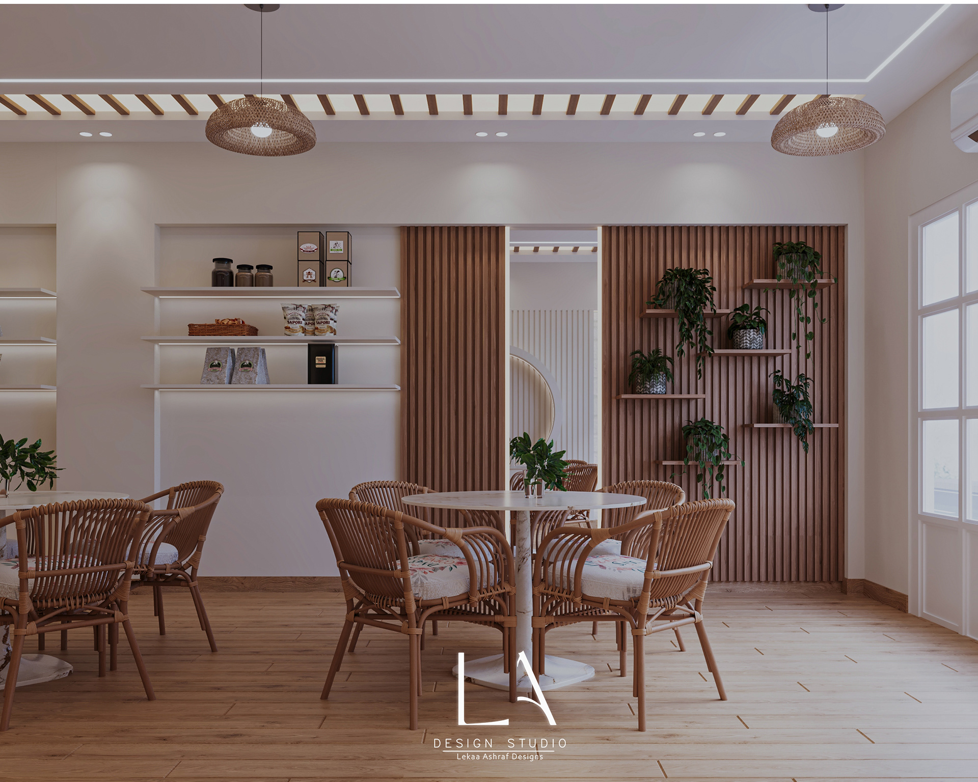 面包店与咖啡馆设计丨Lekaa Ashraf（L.A Design Studio）-9