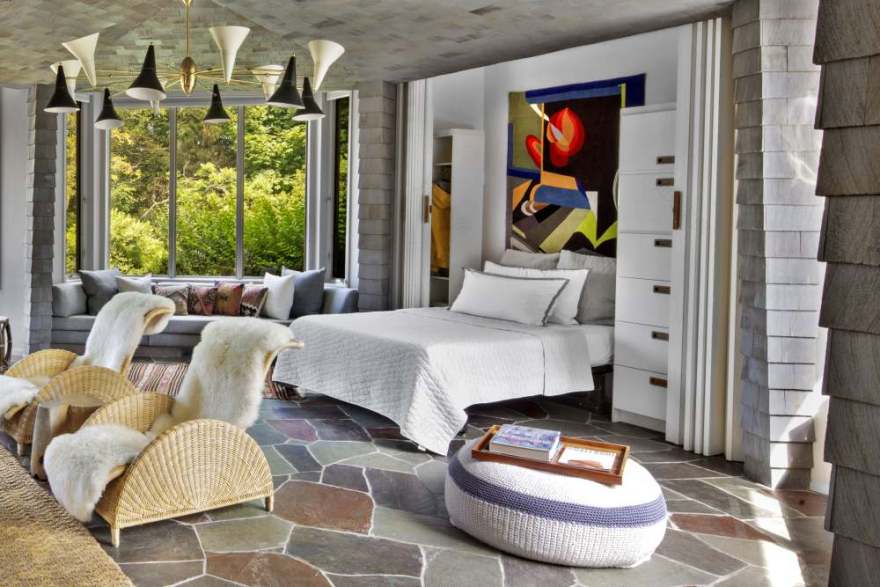 重塑蒙托克现代主义传奇 · Lauren Rottet 的六边形之家-13