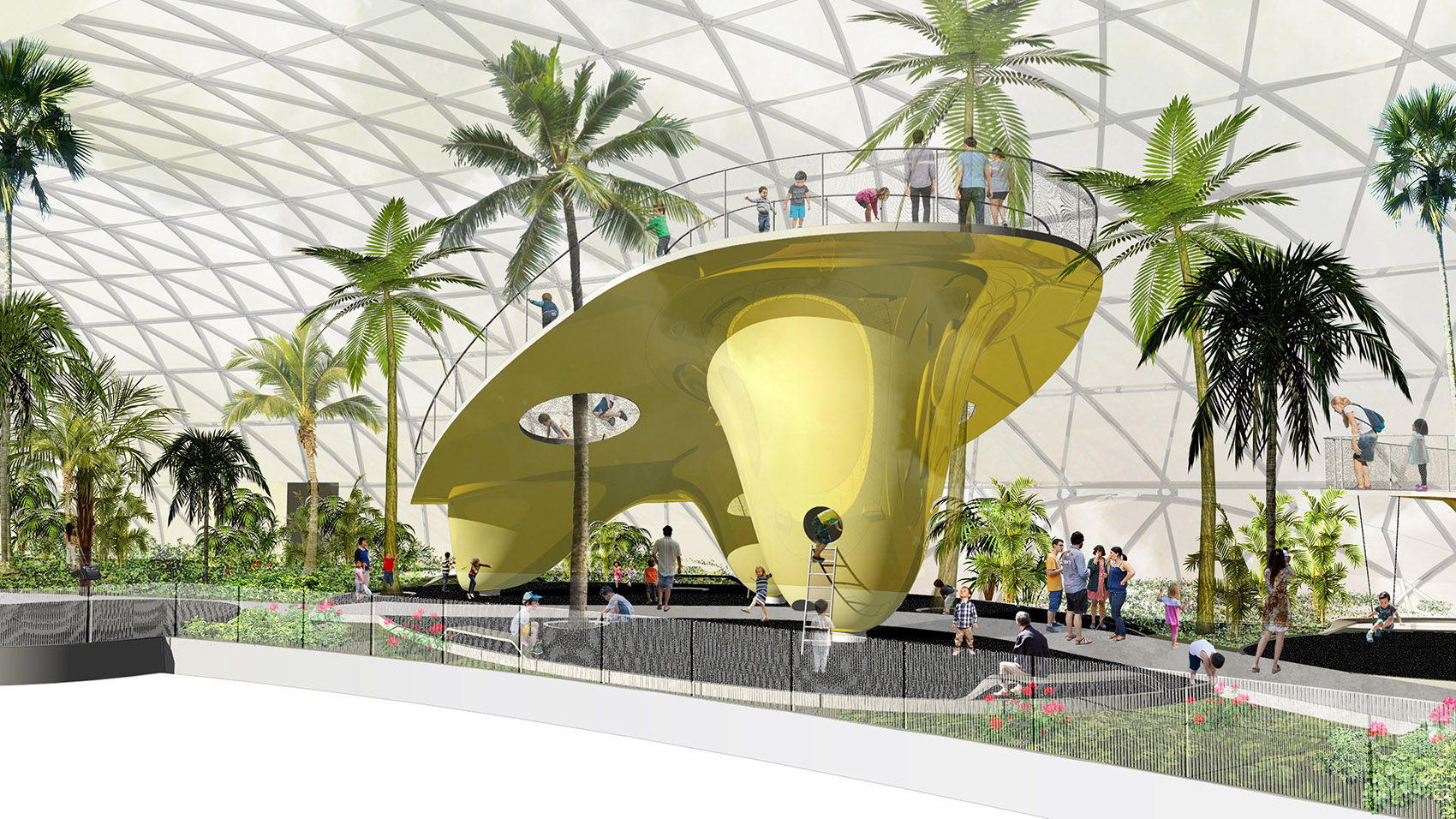 Jewel樟宜机场大楼探索滑梯,新加坡 / Carve + Playpoint-45