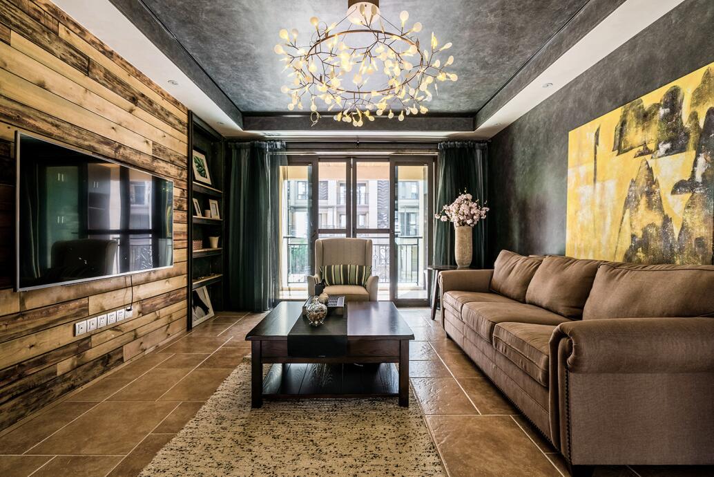 135m²重庆江与城薇澜岸住宅  天古设计-2