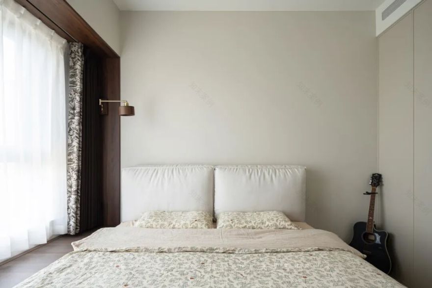 7㎡次卧爆改多功能厅!榻榻米+茶室+书房,120平秒变200平豪宅体验-75