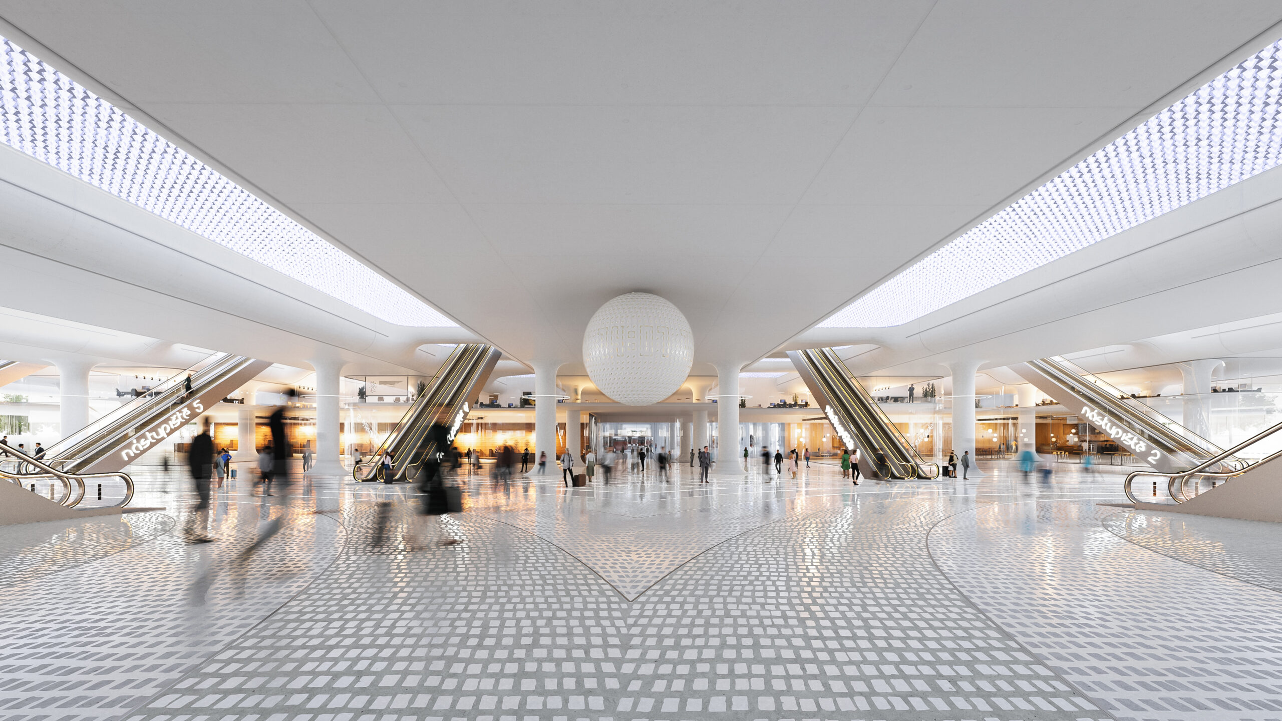 主火车站（从语言所属来看，这是捷克语，HLAVNÍ一般意为主要的 ，NÁDRAŽÍ意为火车站 ，合起来通常指主火车站 ） -12