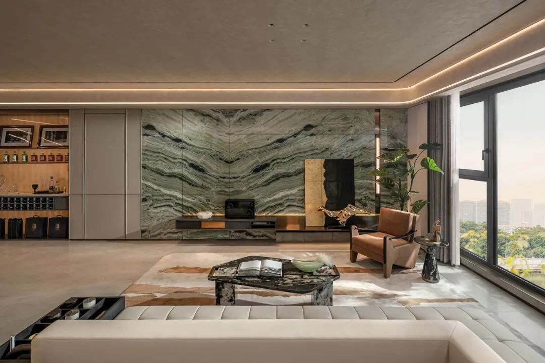 青岛金地华悦样板空间丨中国青岛丨则灵艺术-41