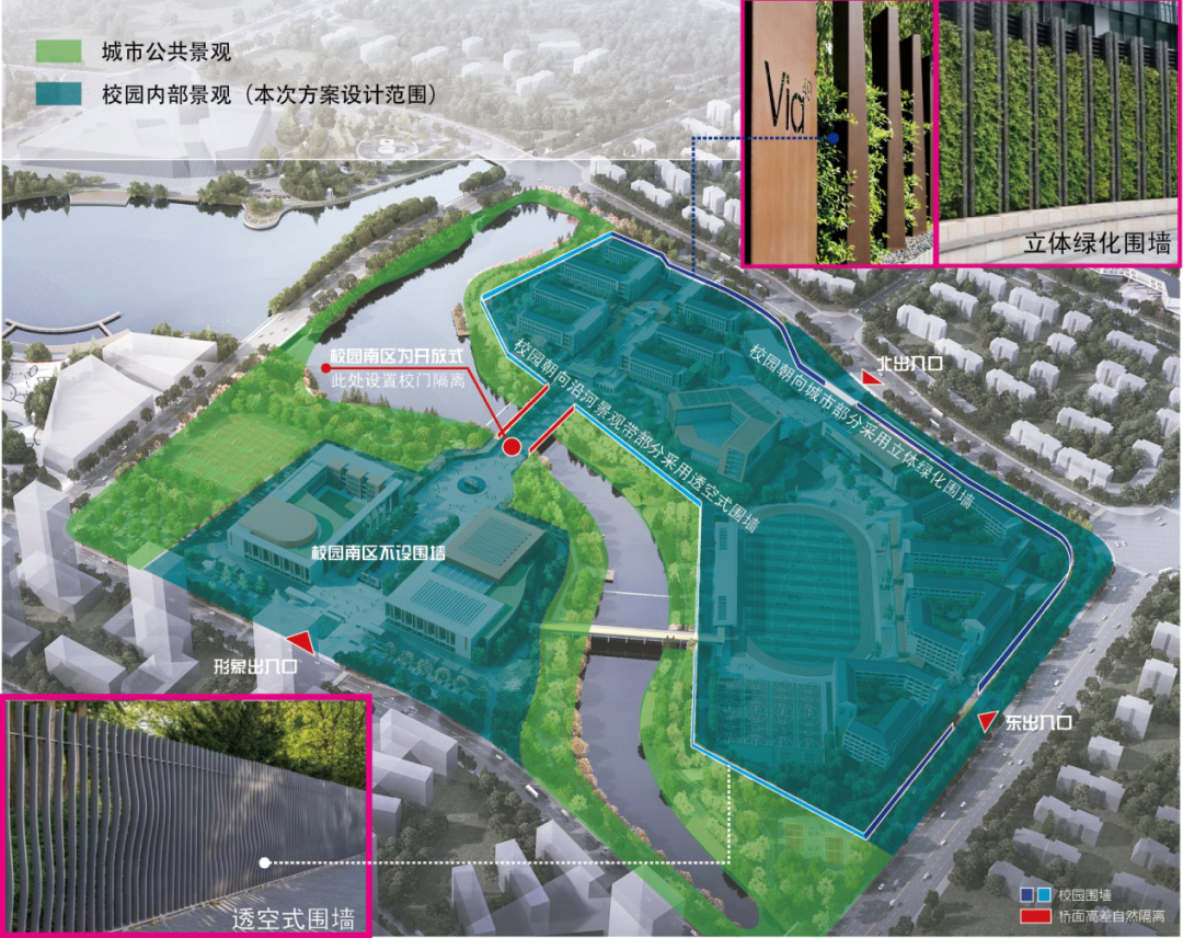 西区新城高级中学丨中国扬州丨华造设计-25