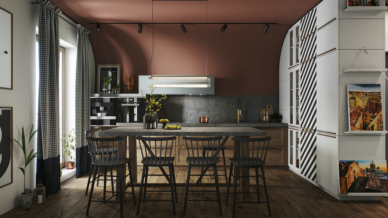 北欧风大胆用色，打造独特家居空间-7