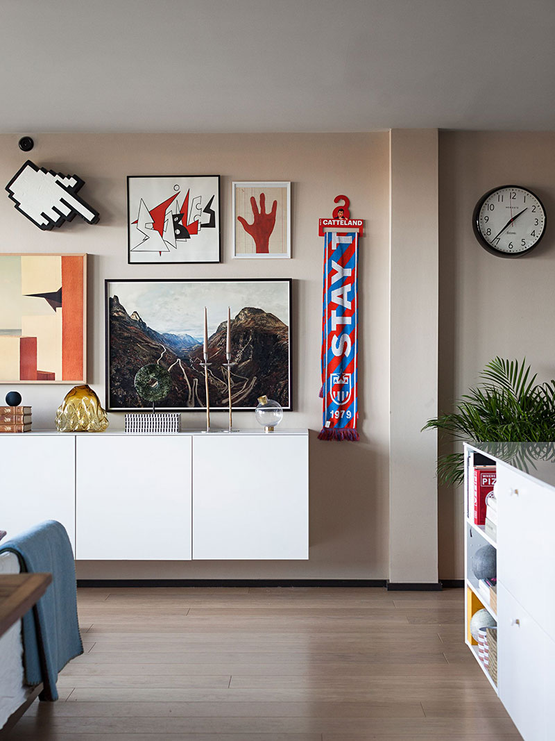 斯德哥尔摩工业风公寓的温馨乡村设计-8