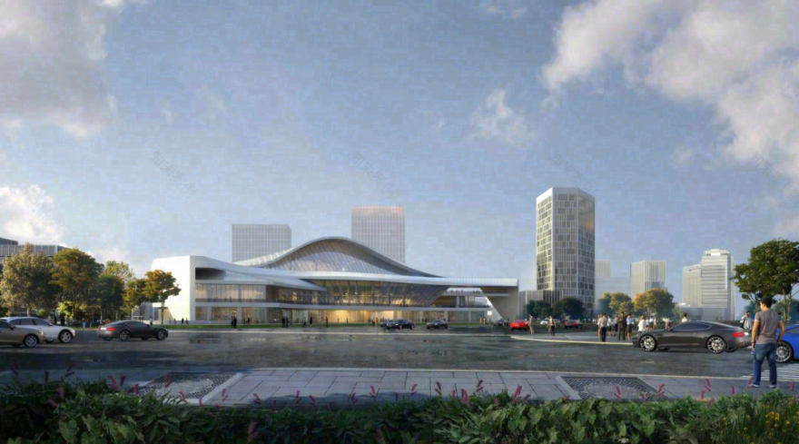 廊坊临空体育馆丨中国廊坊丨中建八局装饰-24