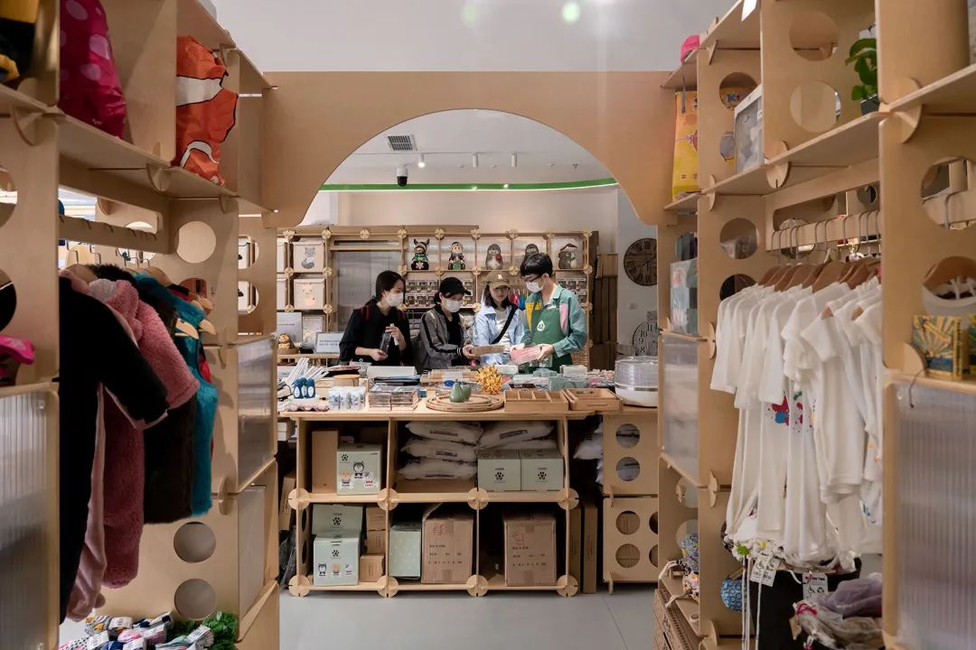 善淘公益商店空间与家具设计丨中国成都丨时地建筑工作室-11