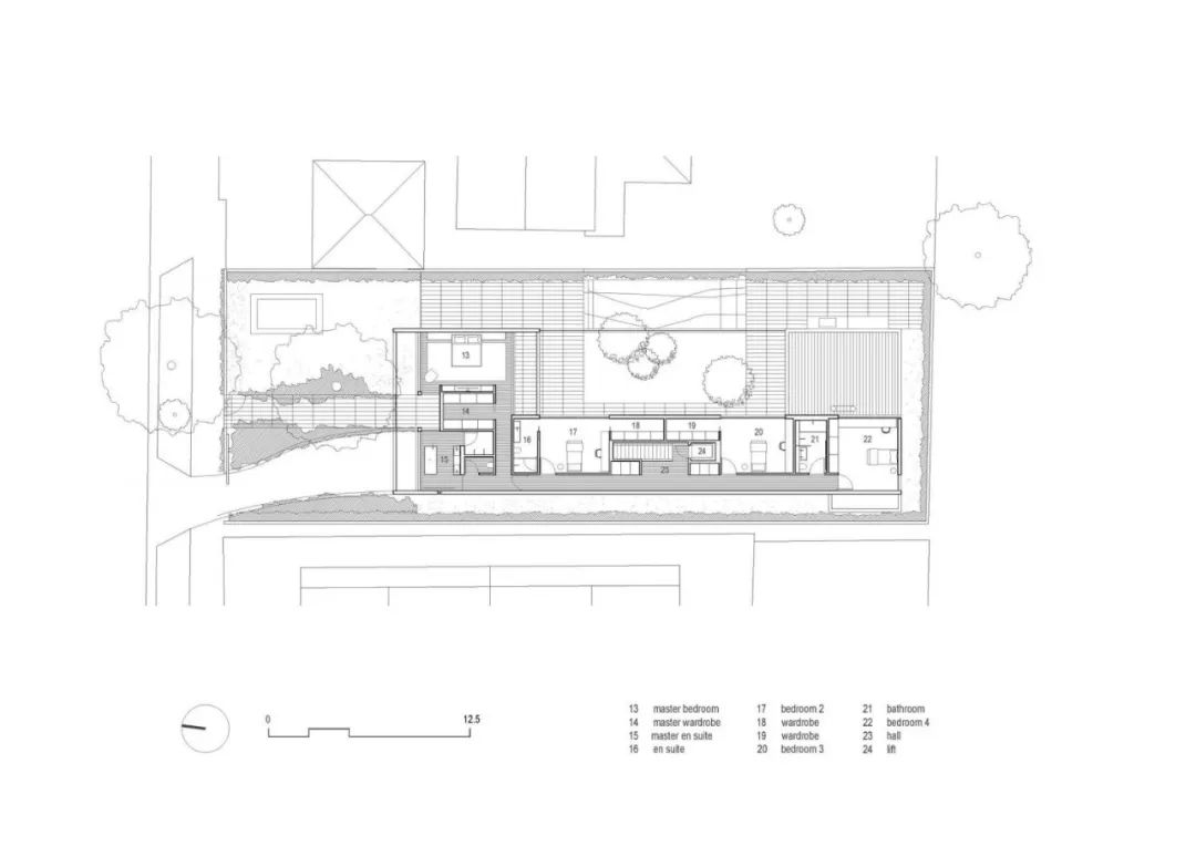 墨尔本 U 型现代别墅 | 坚固与温暖的二元探索-41