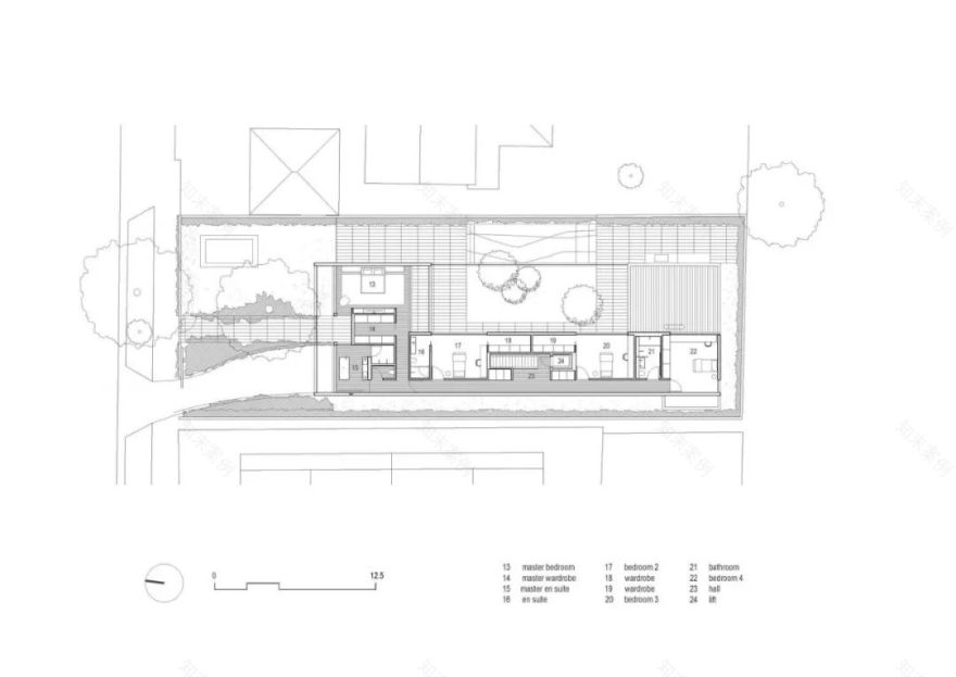 墨尔本 U 型现代别墅 | 坚固与温暖的二元探索-41