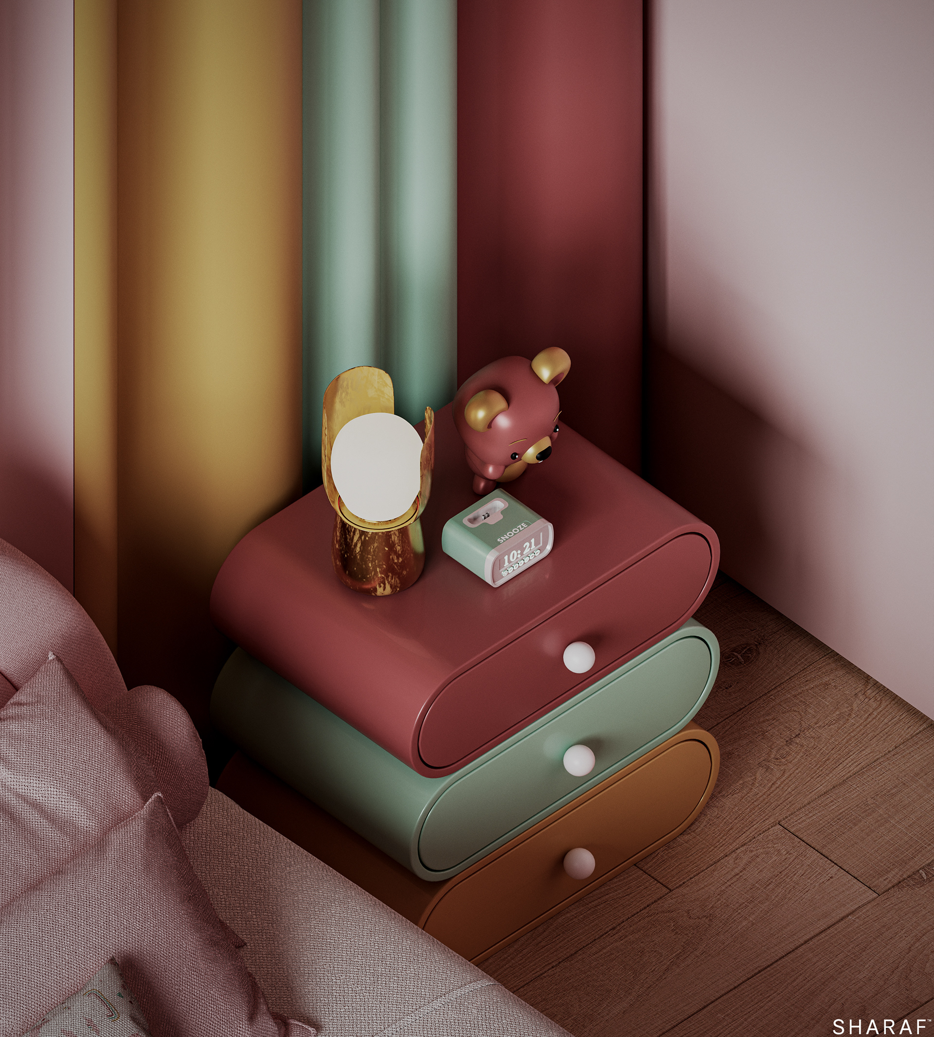 女孩卧室丨波兰丨MOHAMED SHARAF-18