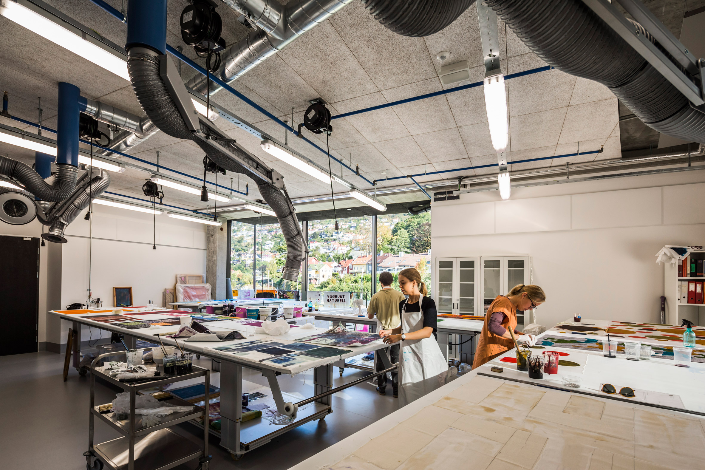 Snøhetta makes every surface a canvas in £100-million art school-19