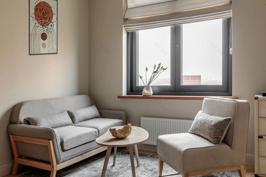 女生独居 51㎡公寓设计丨Olga Shumkina-10