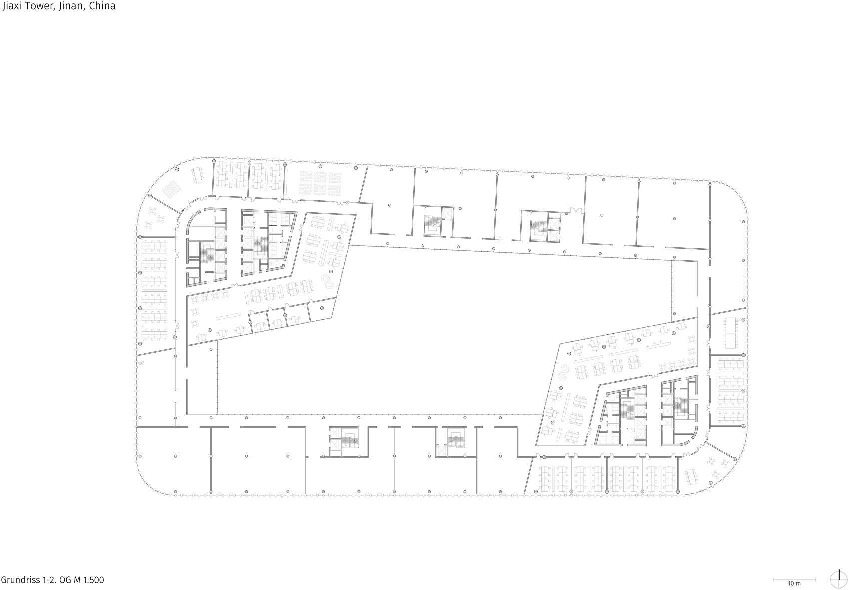 济南中央商务区金石中心丨中国济南丨盖博建筑设计事务所,中国建筑西南设计研究院有限公司-88